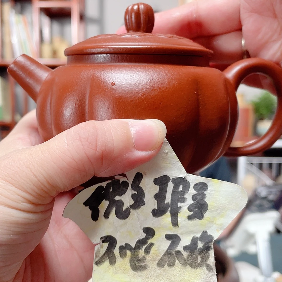 朱泥茶壶老朱泥禅心壶
