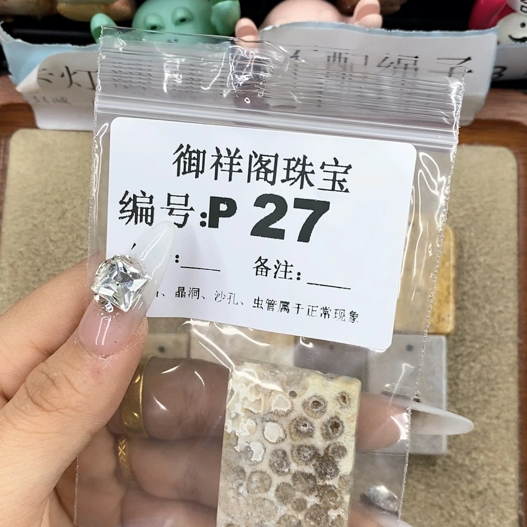 硅化珊瑚（珊瑚玉）z未镶嵌用****2