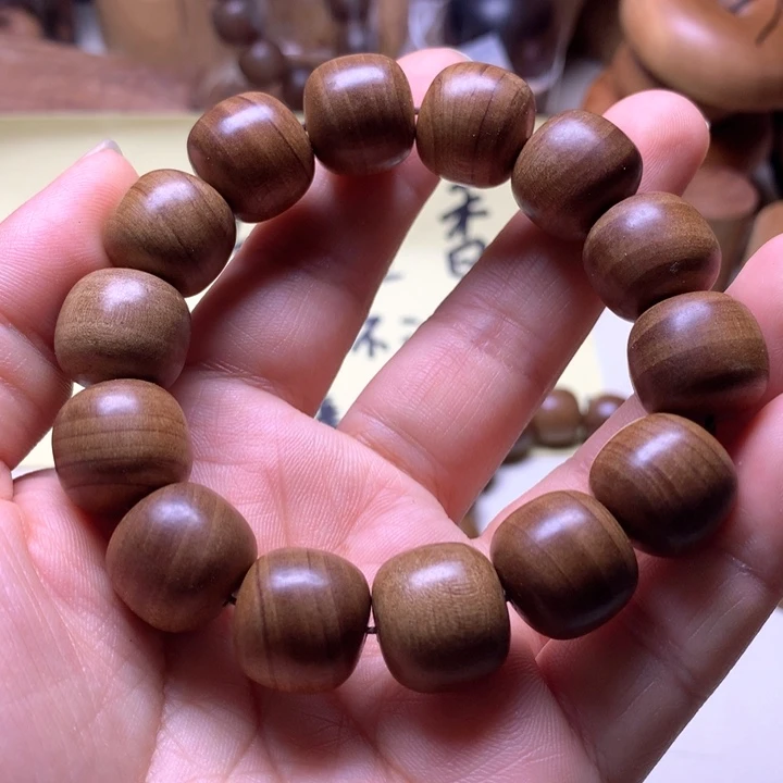 檀香木手串/手链用****9檀香15/16手串微瑕
