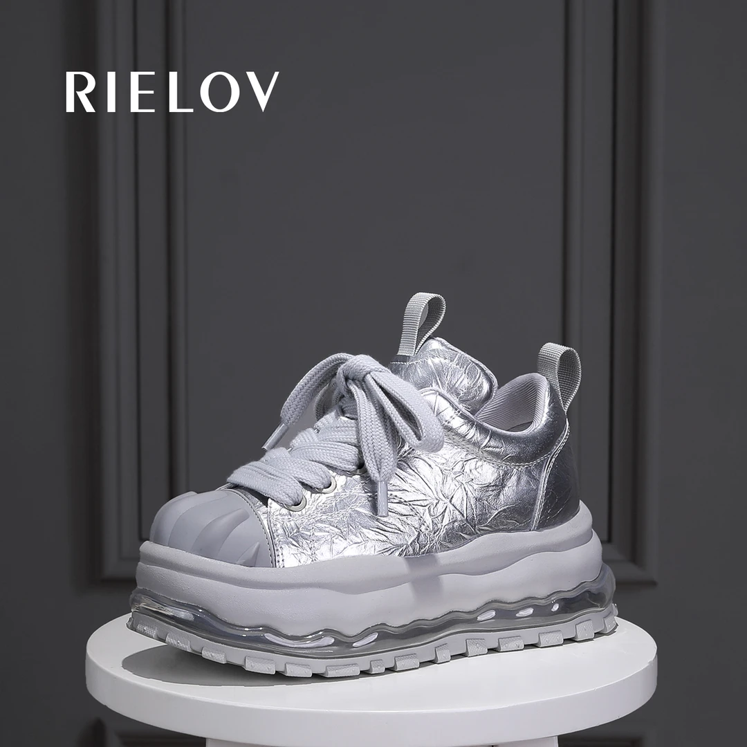 RIELOV 【一号店】增高7cm时尚潮流百搭女士休闲鞋26809