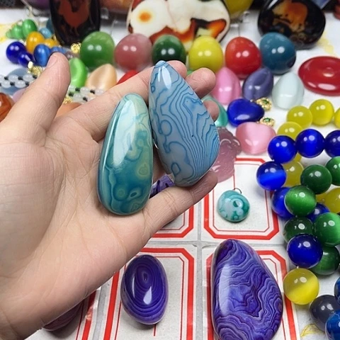玛瑙/玉髓颈饰未镶嵌清**月
