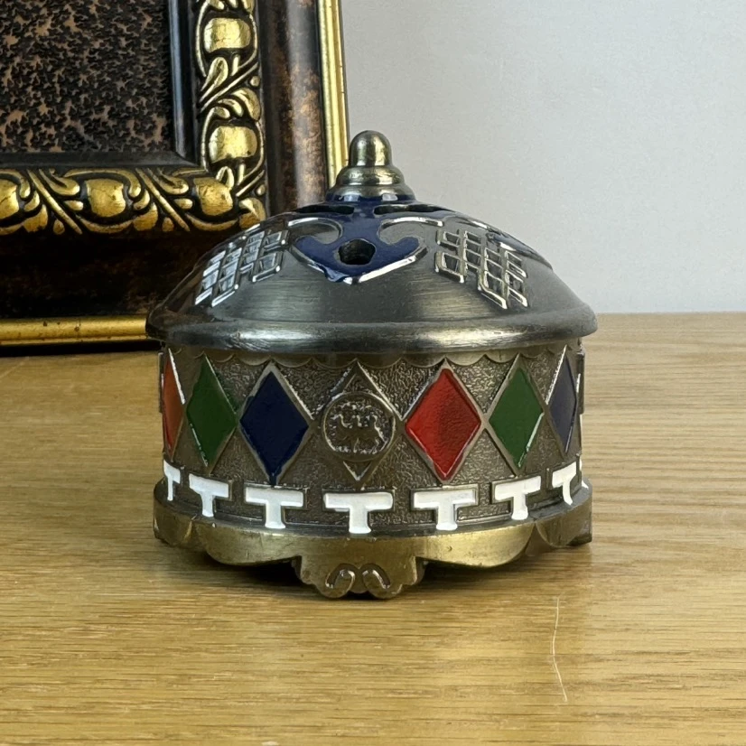 蒙古包香炉 直径6公分 高度6.5公分 亦可当摆件