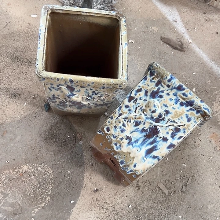 紫砂花盆次品次品颜色随机