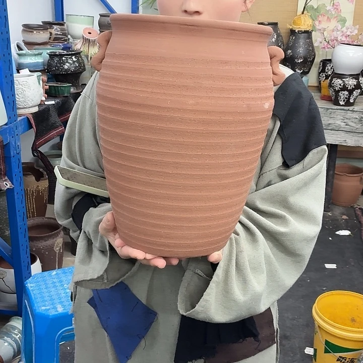 20×30 -粗陶花盆有孔-买买买