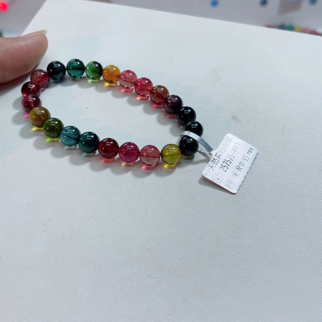 未镶嵌手链碧玺多样性发一条