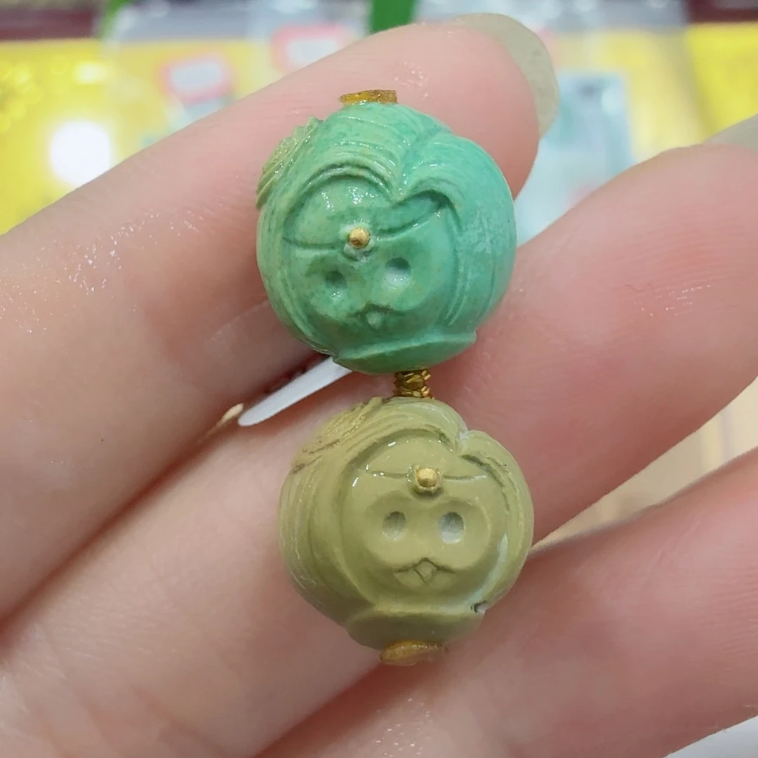 未镶嵌绿松石珠宝奇石