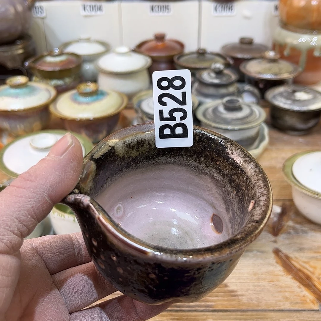 白泥茶杯G***麗陶瓷艺术品