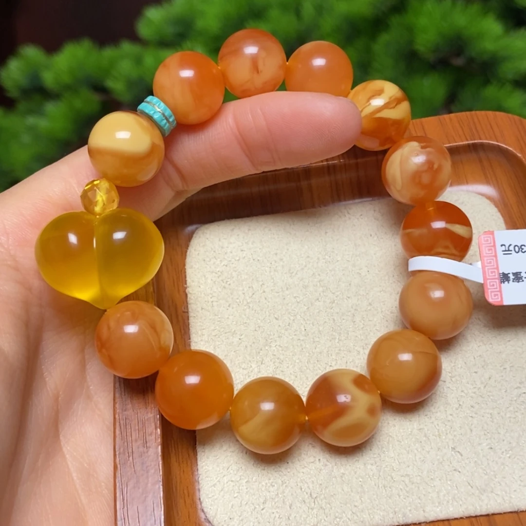 【闪购商品】未镶嵌蜜蜡手链手串
