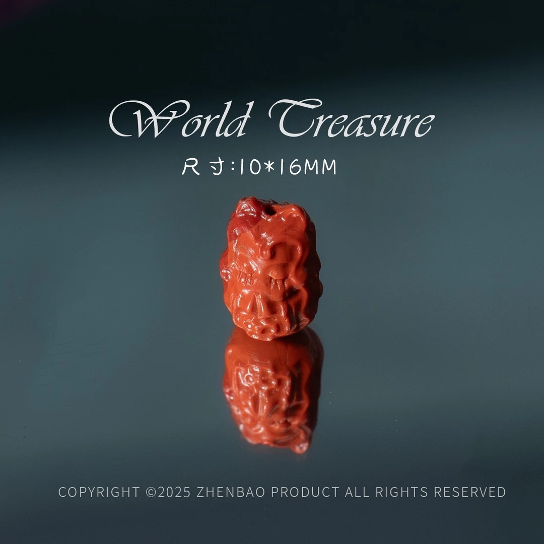 丨南红九尾狐配件/多样性发/P8920