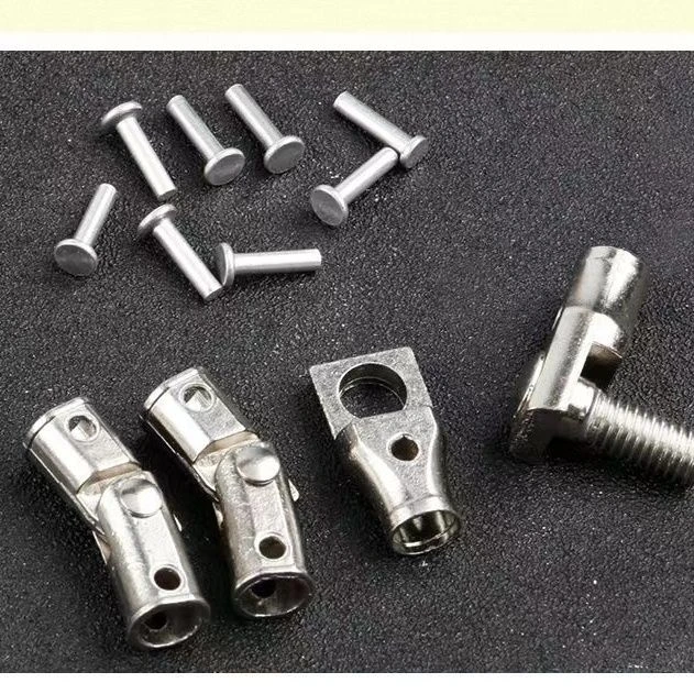 抄网头配件连接器半圆不锈钢强力金属耐用大小接头钓鱼通用螺丝