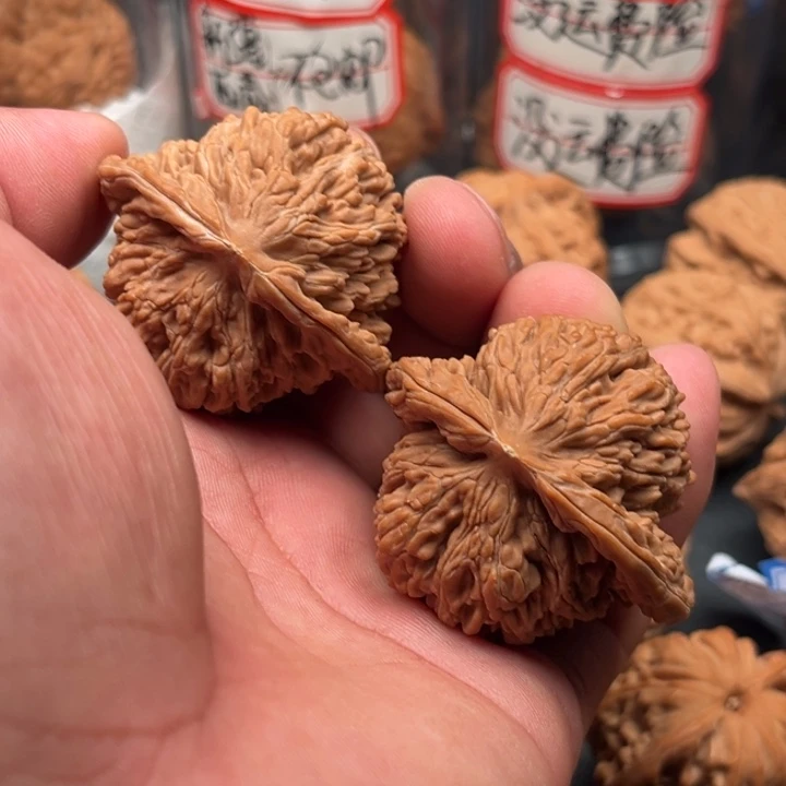 文玩核桃把件四座集，gj