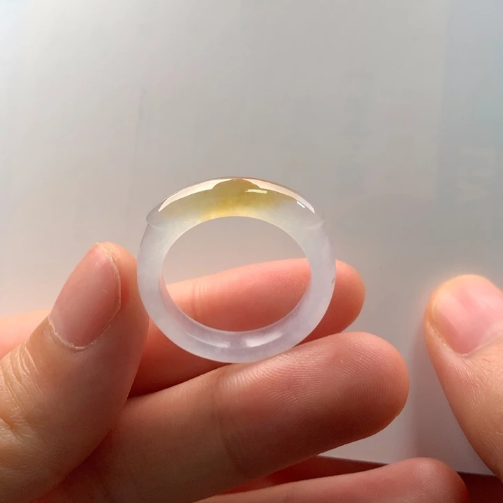 翡翠未镶嵌戒圈天然缅甸A货翡翠