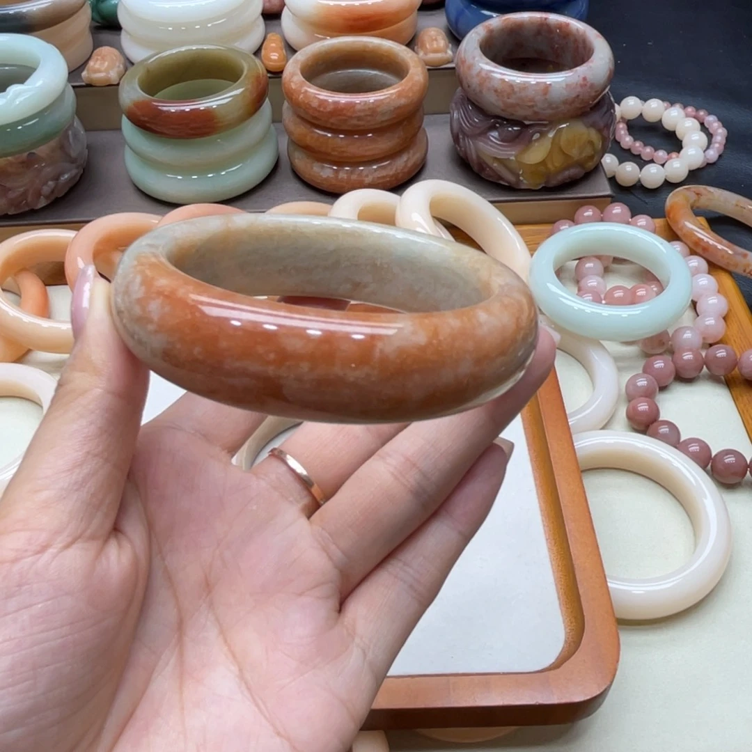 石英岩玉手链合金沐*