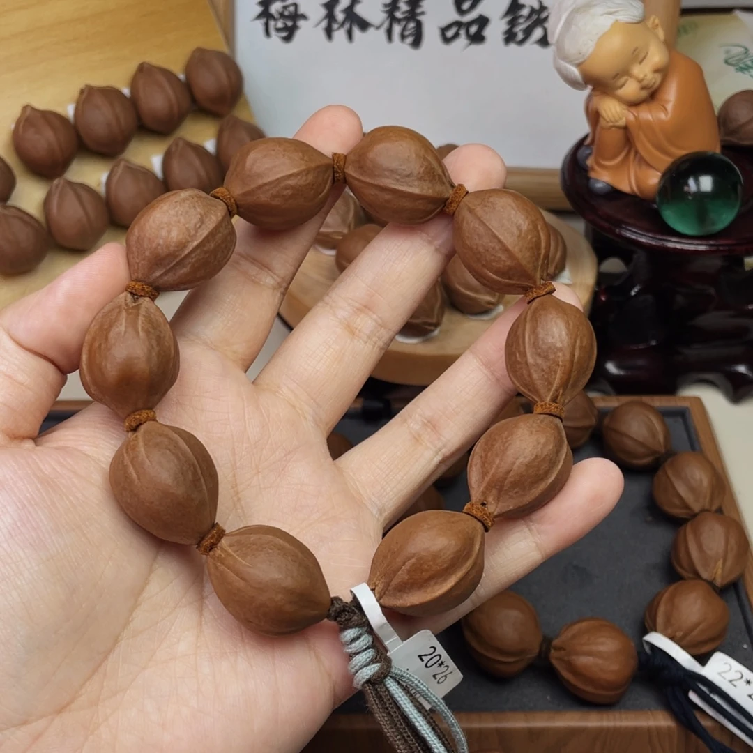 @***谁橄榄核手串/手链2026梅林铁核
