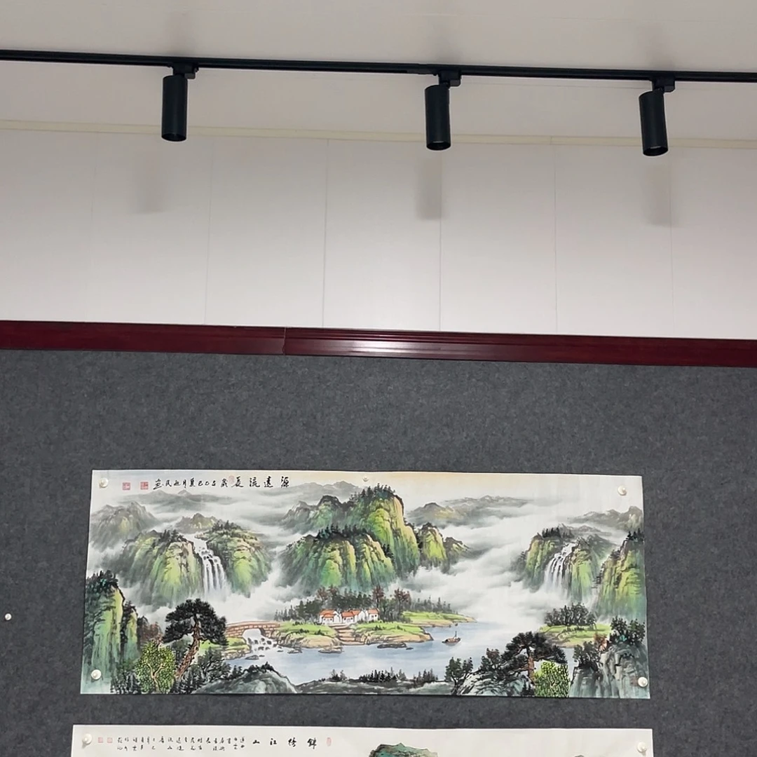 国画小六尺178.69画芯 捡漏