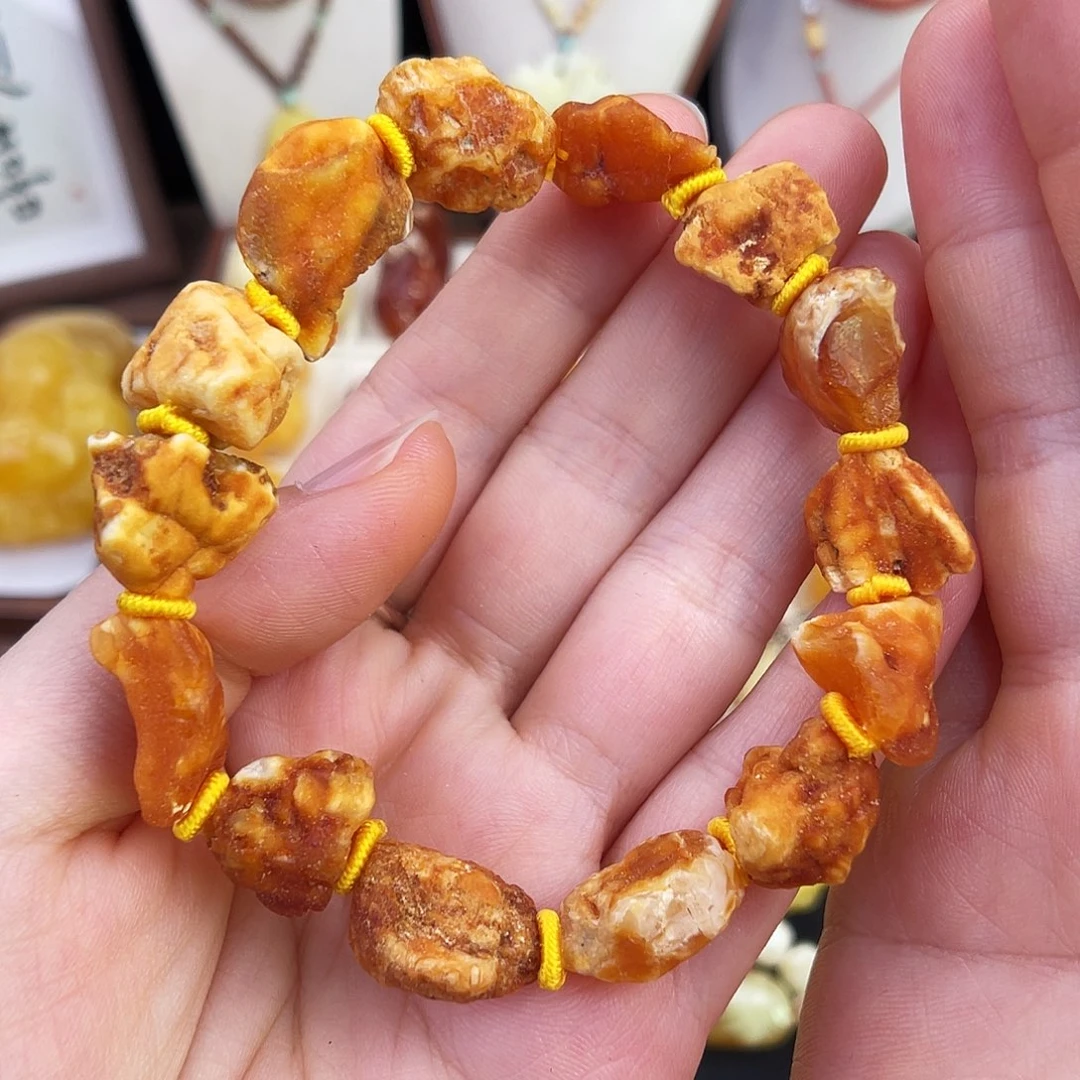 琥珀未镶嵌珠宝奇石