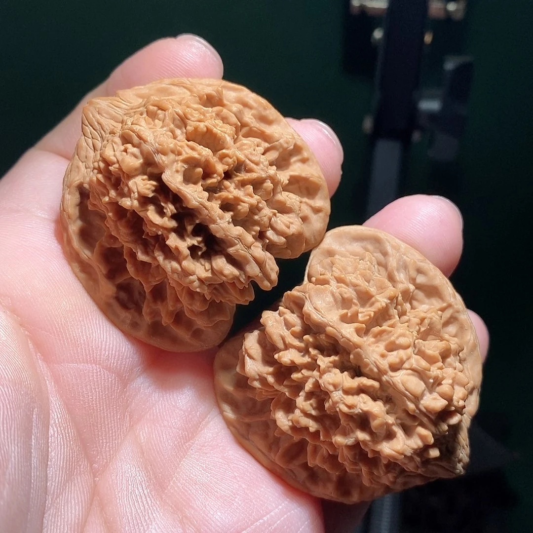 文玩核桃把件45满天星全品