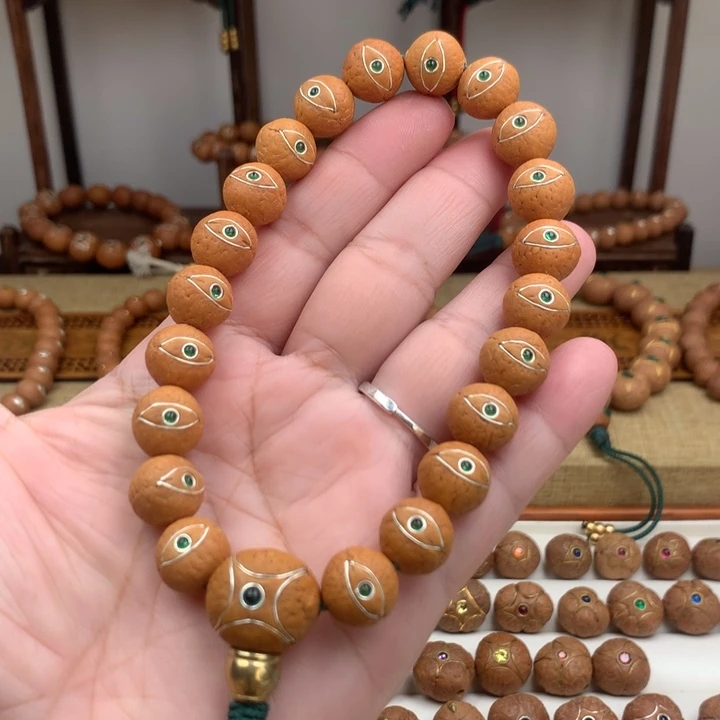 吊坠凤眼菩提手串