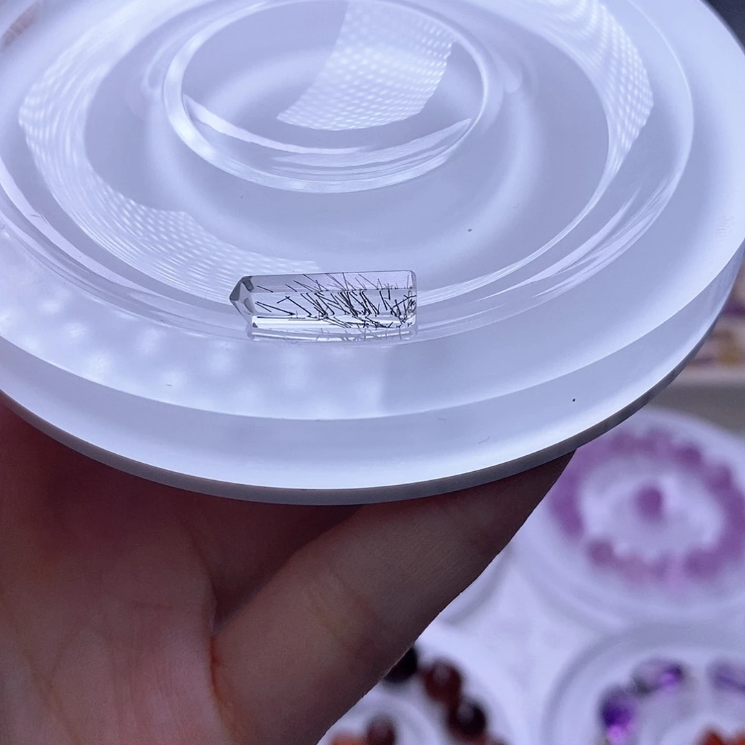 水晶天然水晶定制打孔不退换未镶嵌泡**呀