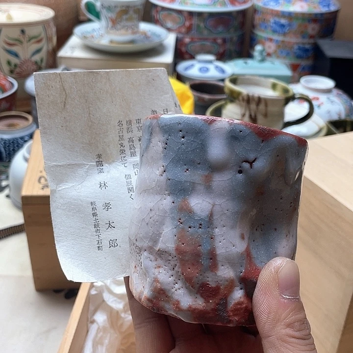 瓷片104 一人直播，看品直播间说序号