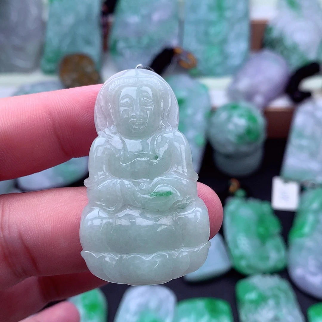 吊坠(不含链)未镶嵌翡翠
