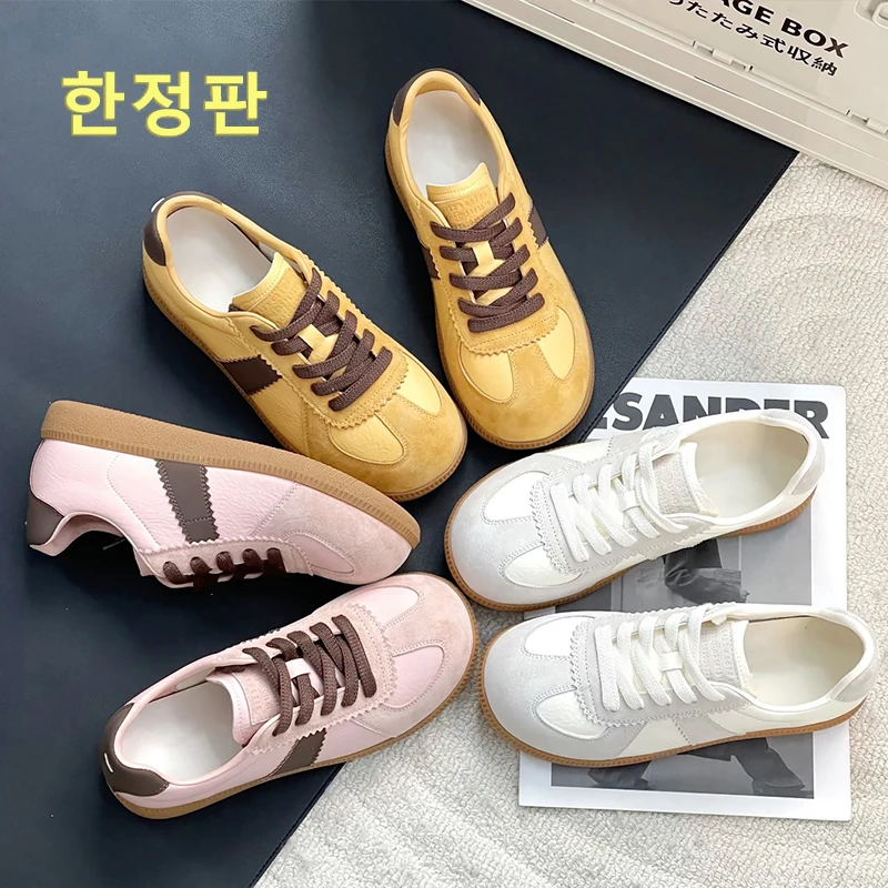 起司黎吧啦신상품・卡皮巴拉丑萌平底德训鞋女2025新款轻便时尚阿甘鞋