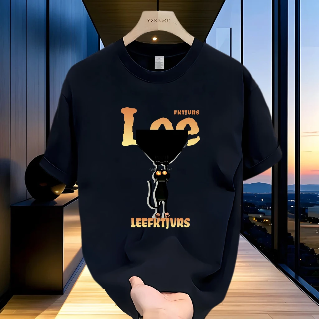 美式痞帅重磅纯棉短袖T恤青年男女款夏季ins潮牌男士圆领百搭上衣