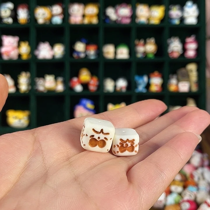 银S925鹿角方块喜怒哀乐
