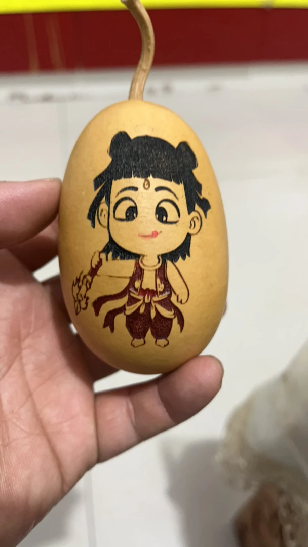 手工烙画冬瓜葫芦古风艺术品挂饰