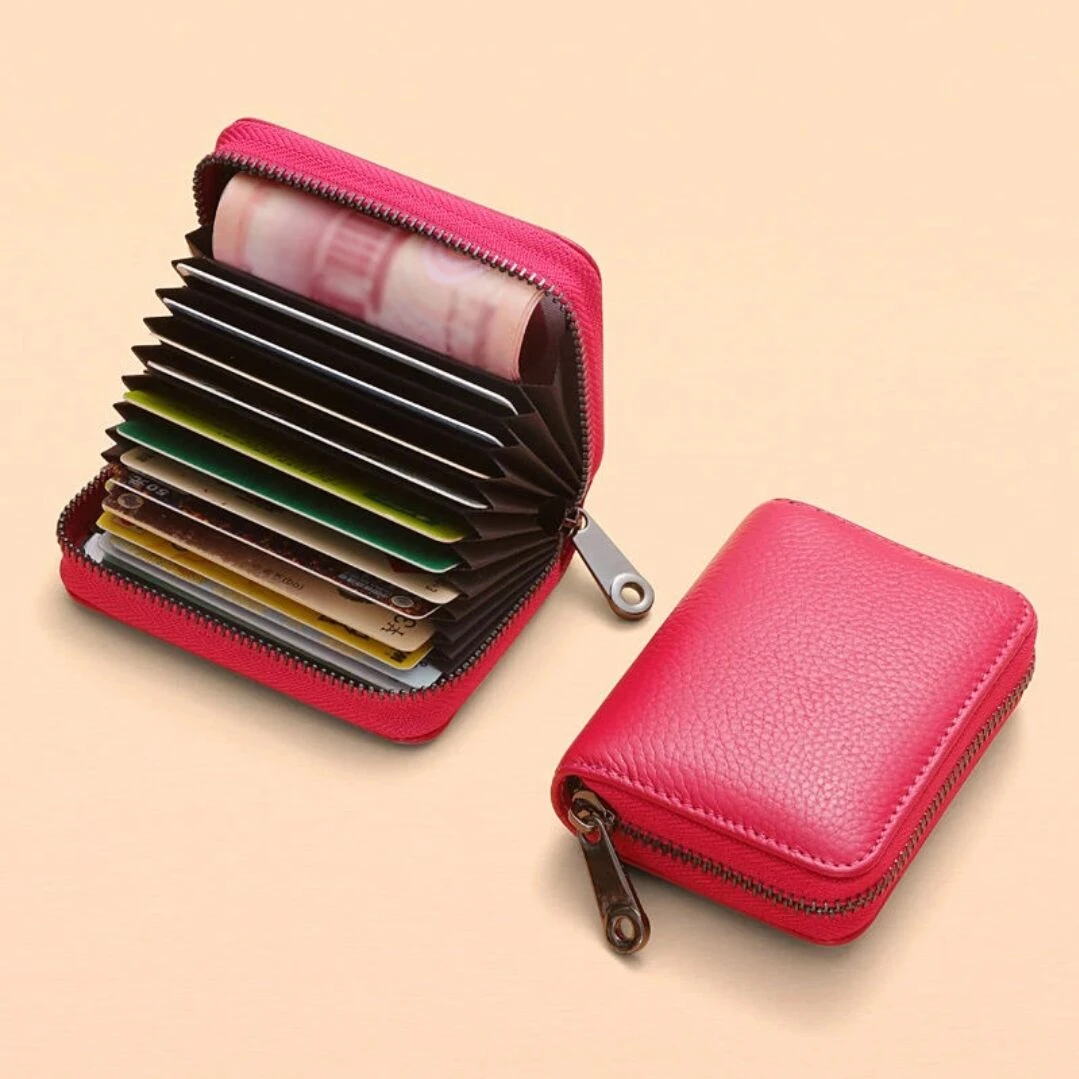 小巧卡包女防磁身份证件卡套银行卡证套驾驶证钱包男皮卡包高颜值