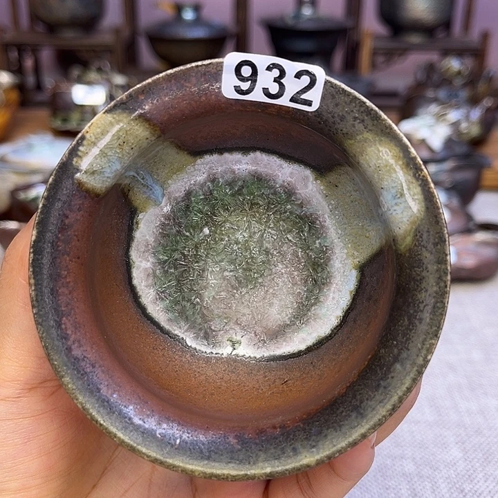 裸柴烧陶瓷手工茶器