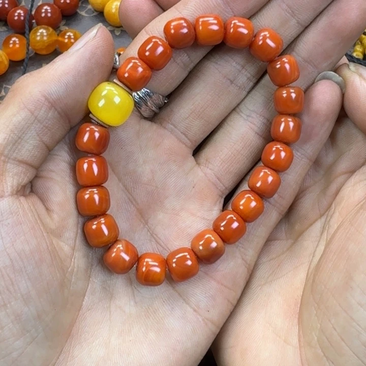 南红玛瑙未镶嵌手链