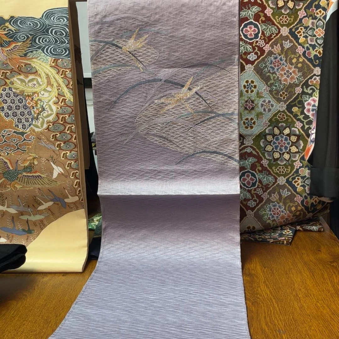 织绣稀底缂丝缂丝