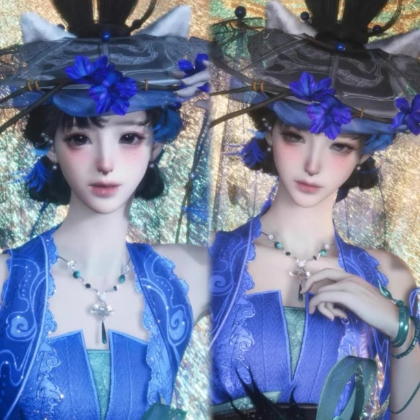 笨笨的 战令头太美了 燕云十六声端游手游通用女捏脸 全门派通用