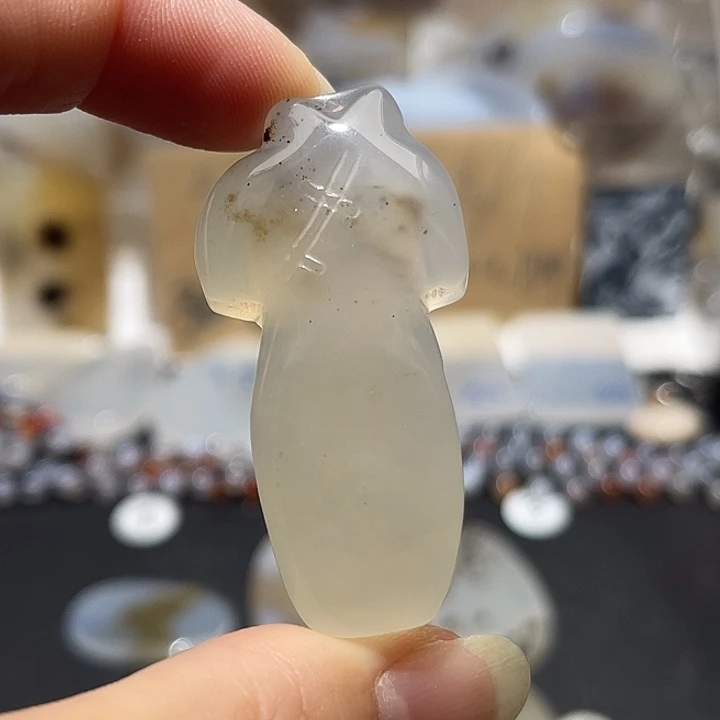 玛瑙/玉髓未镶嵌吊坠(不含链)