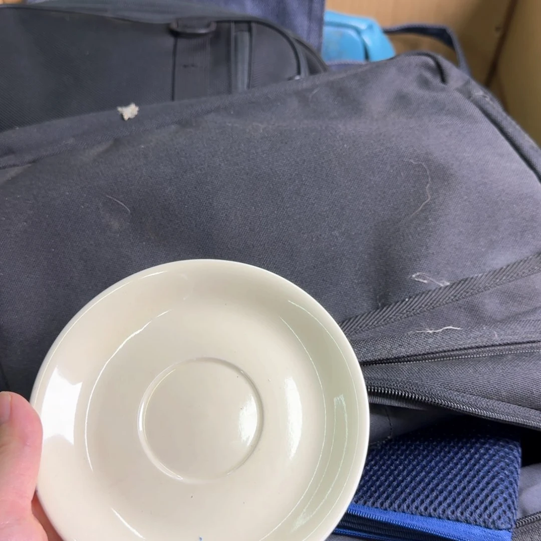 瓷片自*恭喜发财大吉大利