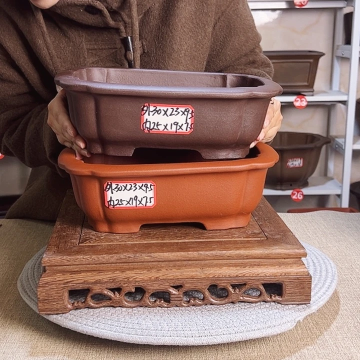 红陶紫砂花盆等多种