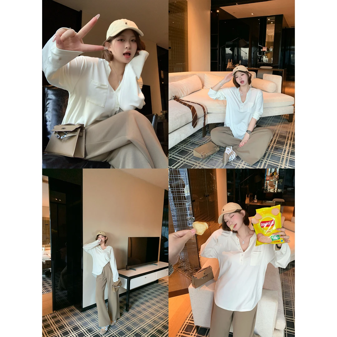 周白子 9/22 新品【雪松奶贝TEE】上衣ZTTP3164