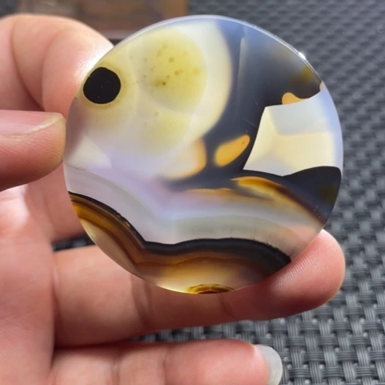 【闪购商品】玛瑙/玉髓玛瑙未镶嵌黑**生