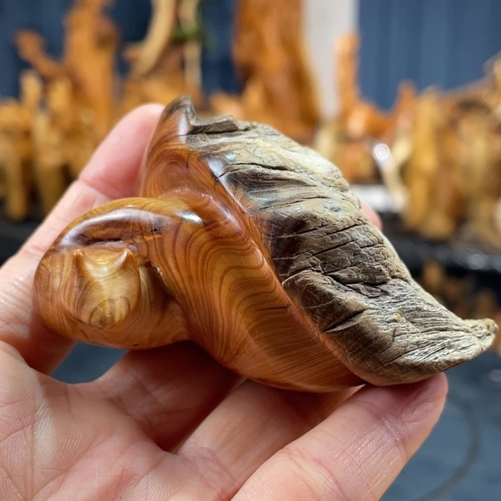 柏木（崖柏）手把件