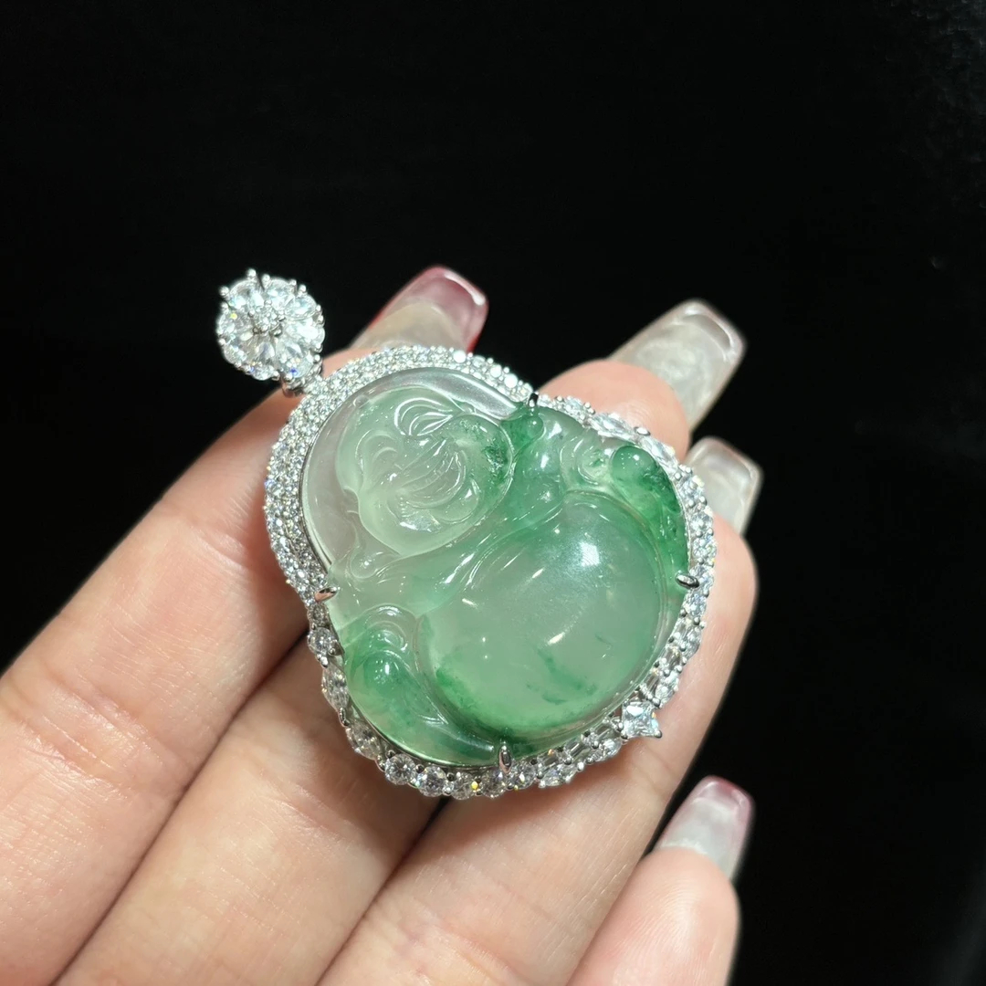 非洲翠佛公 约30x11mm 【多样性发其一】