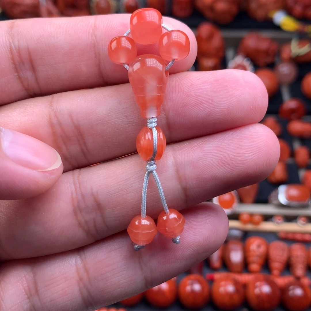 未镶嵌套装南红玛瑙