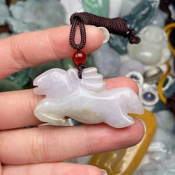 颈饰未镶嵌翡翠6*6翡翠