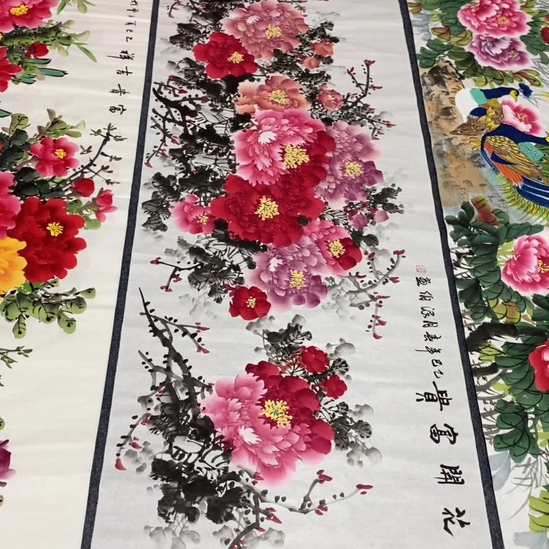 国画180✖️70画画画画画