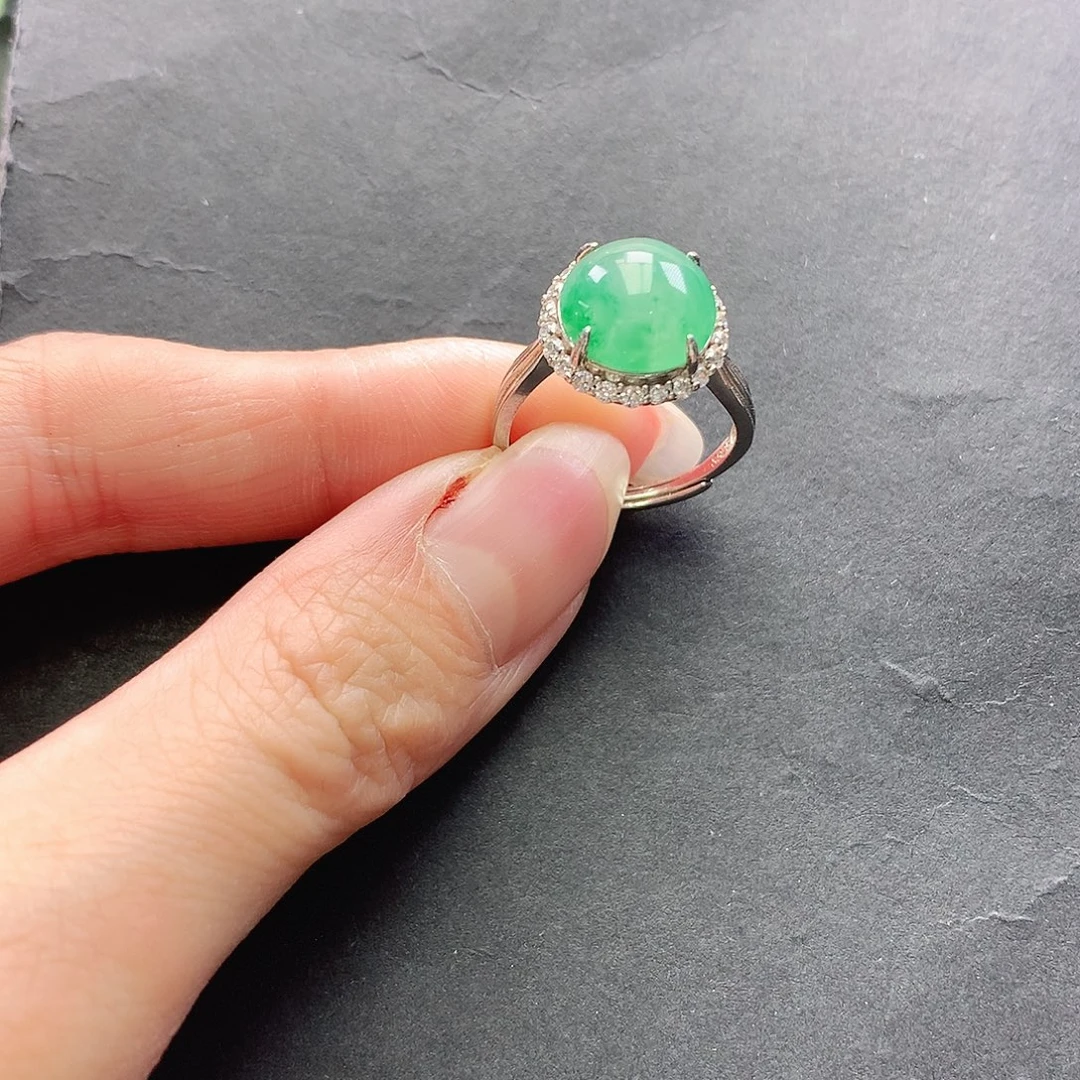 石英质玉未镶嵌戒指