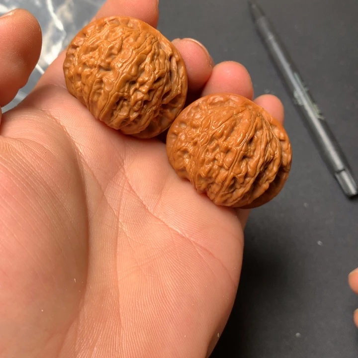 把件文玩核桃40白狮子504