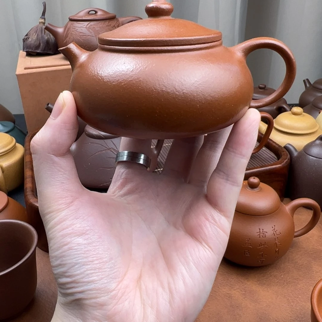 茶壶紫砂寒江 降坡泥 150cc