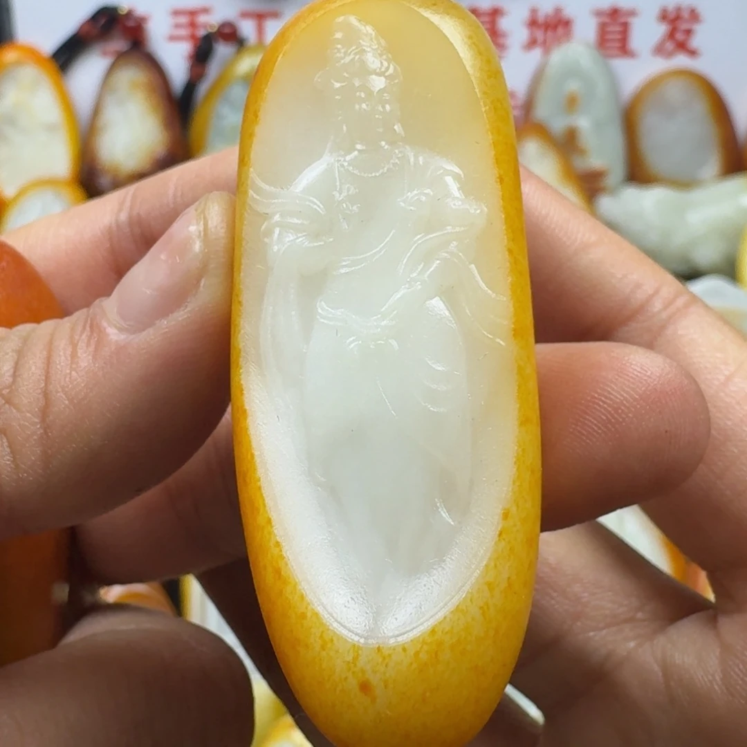 和田玉颈饰未镶嵌