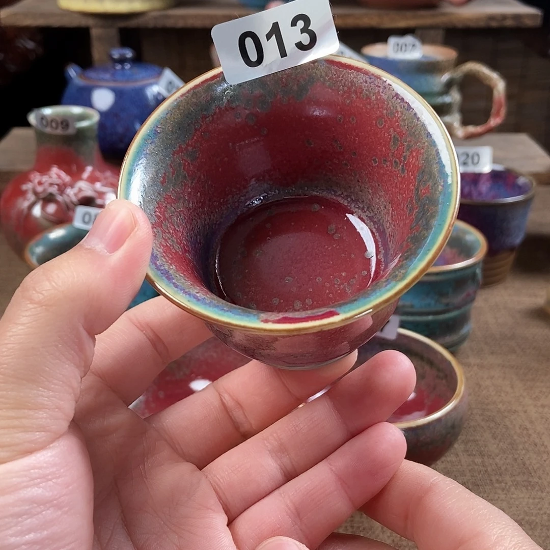 瓷片钧瓷茶壶茶具