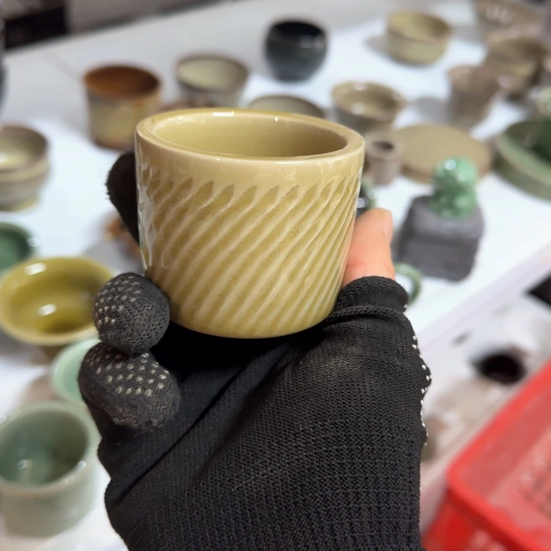 小金茶具青瓷茶器